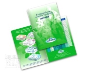 Буклет А4 «Пастеризованные молочные продукты Parmalat»